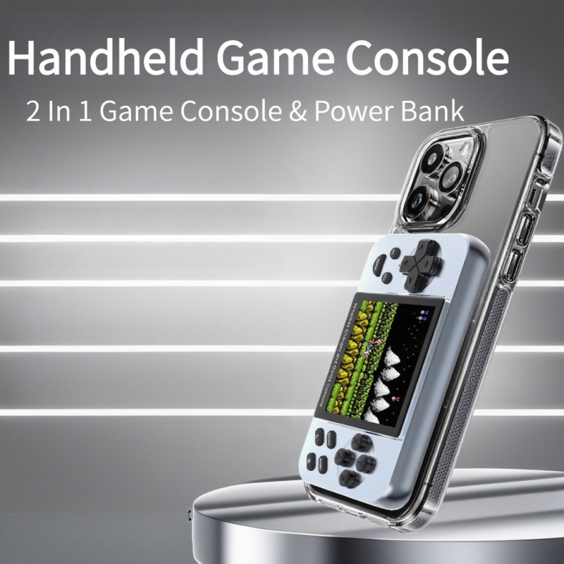 Retro Gaming Handheld Console - 새로운 L9 휴대용 게임 콘솔, 마그네틱