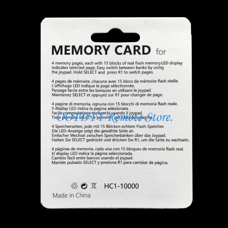 Memory Card Ps1 - PS1 게임 콘솔용 경량 4MB 4메가