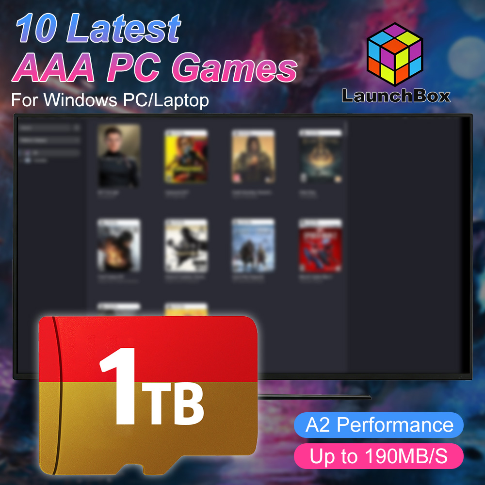 Retro Gaming For Windows - JMachen 1TB 게임 TF 카드, 최신