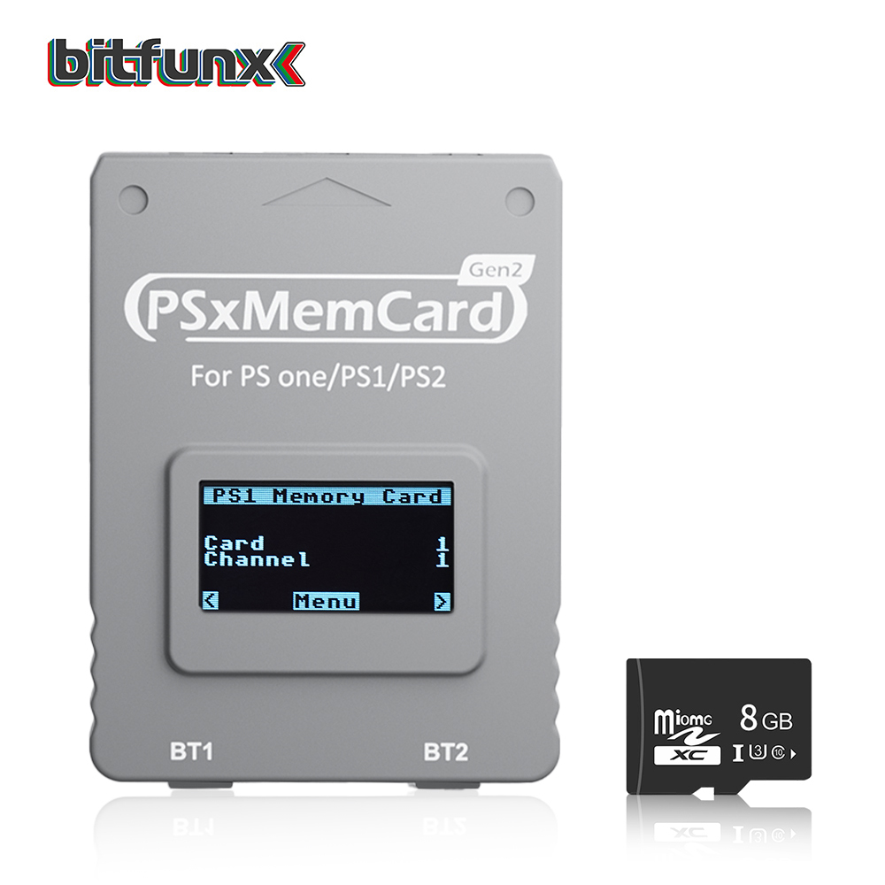 Memory Card Ps1 - Bitfunx PSxMemCard Gen2 Store 게임은 PlayStation1