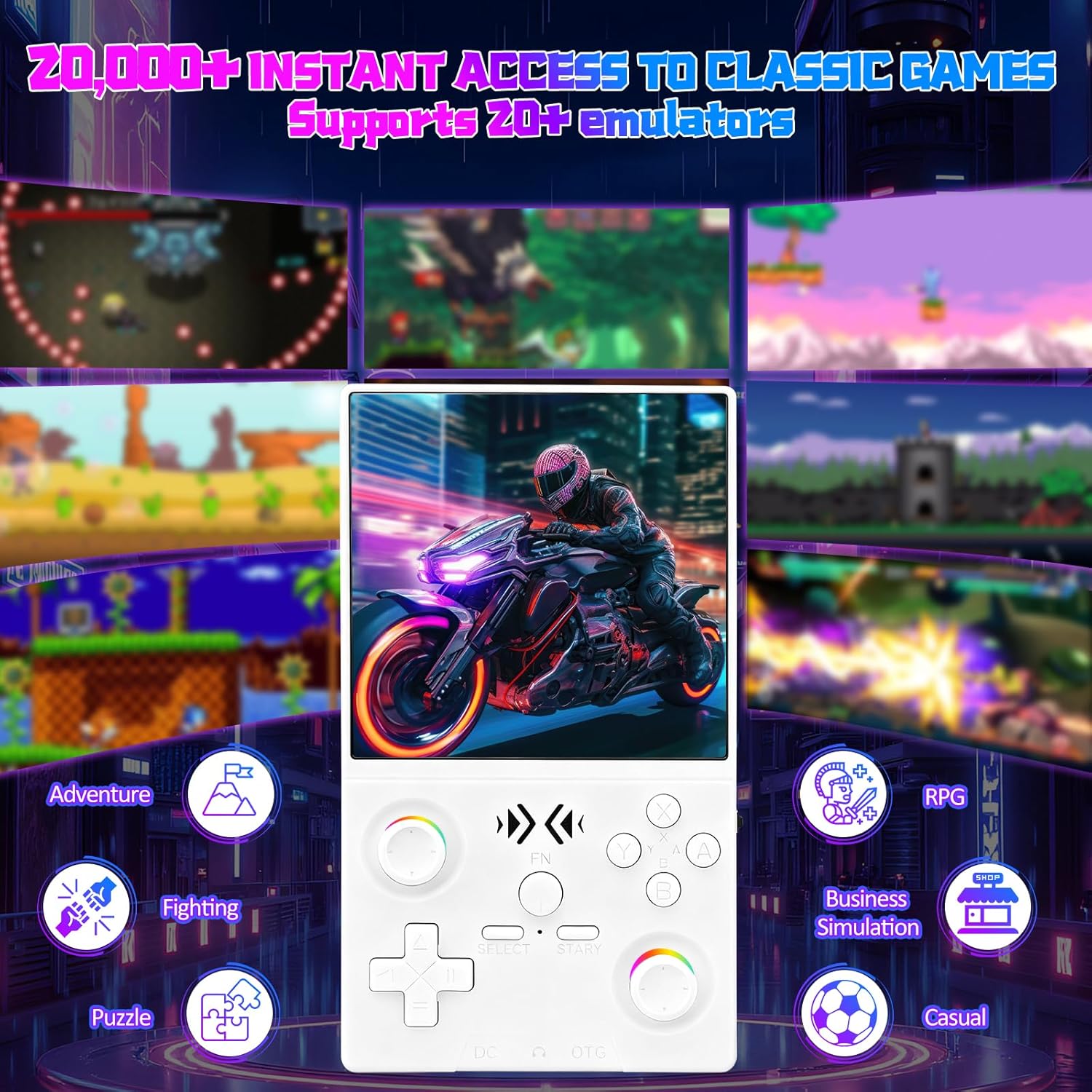 FLLBW XF40V 레트로 휴대용 게임 콘솔 4.0인 - Retro Gaming Handheld Console 리뷰 및 가격