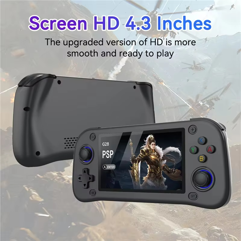 G28 레트로 휴대용 비디오 게임 콘솔 리눅스 시스템  - Retro Gaming Handheld Console 리뷰 및 가격