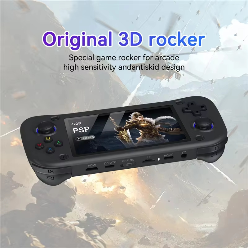 G28 레트로 휴대용 비디오 게임 콘솔 리눅스 시스템  - Retro Gaming Handheld Console 리뷰 및 가격