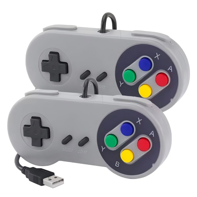 2PCs USB 게임 패드 레트로 게임 조이스틱 유선  - Retro Gaming With Raspberry Pi 리뷰 및 가격