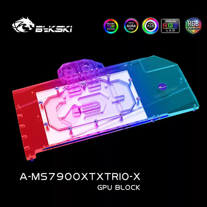 Bykski A-MS7900XTXTRIO-X 워터 블록 - Amd Vga Rx 7900 Xtx 리뷰 및 가격