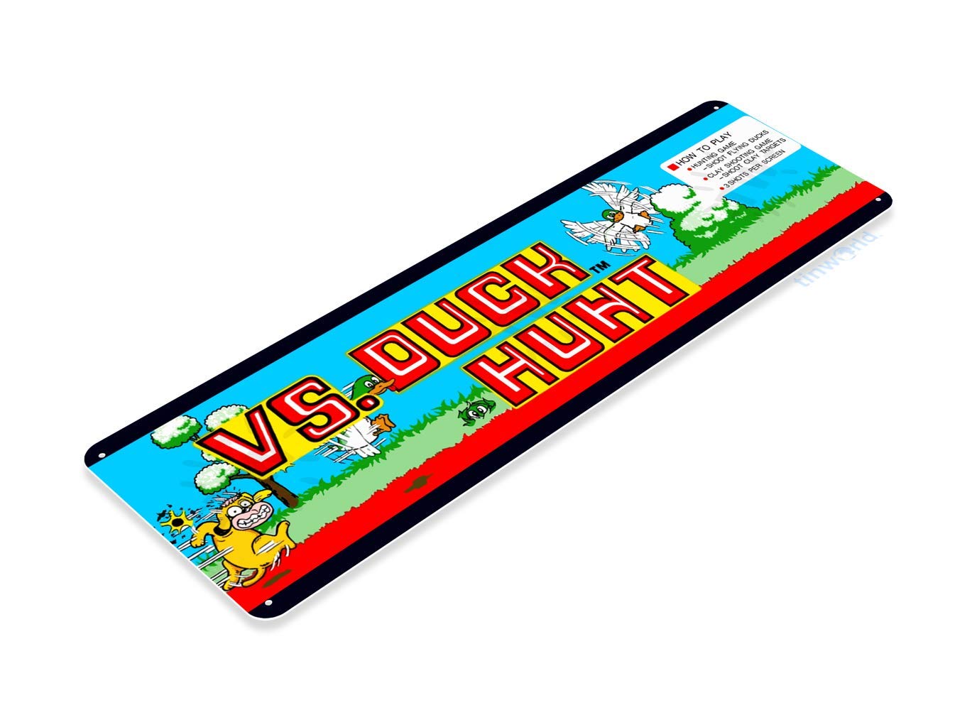 TIN SIGN 오리 사냥 아케이드 마키 게임, 사인  - Retro Gaming Shops 리뷰 및 가격
