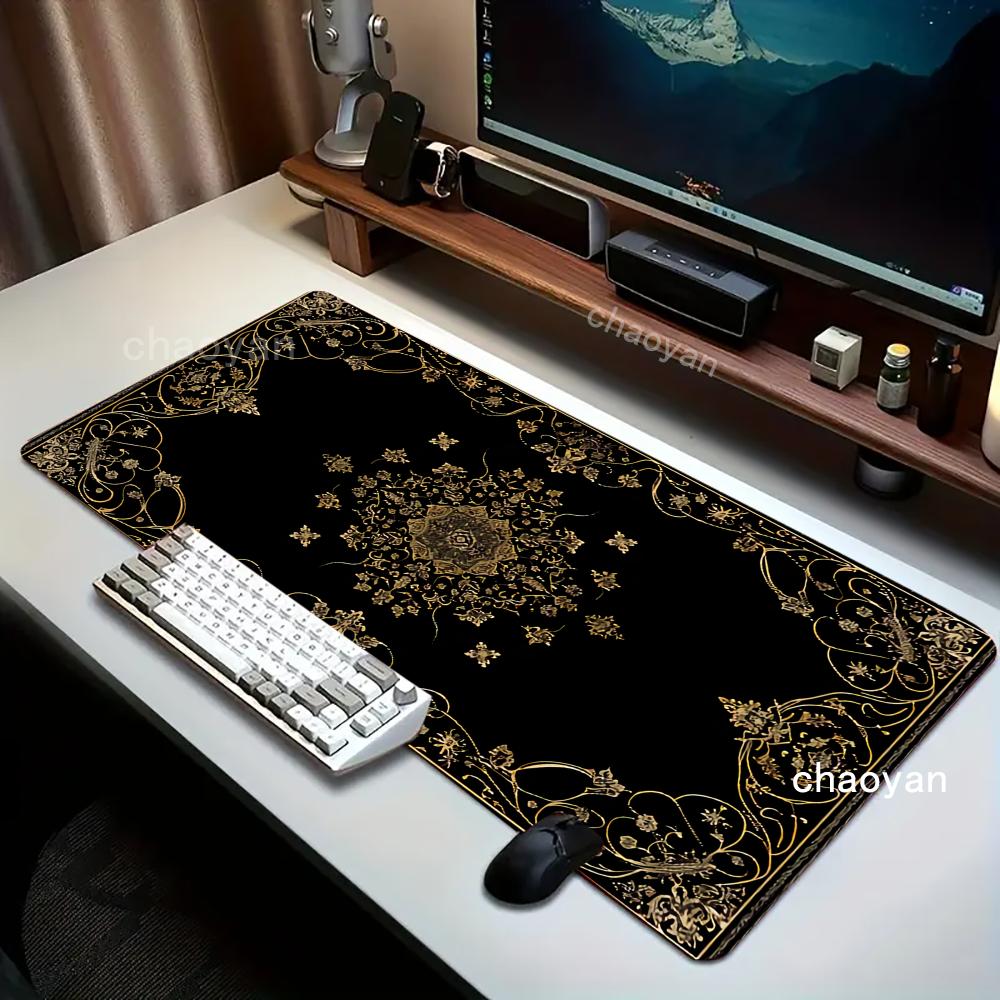 새로운 블랙 페르시안 카펫 신비한 레트로 마우스 패드  - Retro Gaming Table 리뷰 및 가격