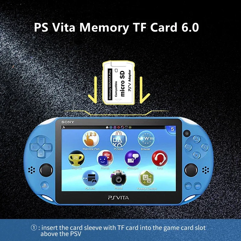 PS Vita 메모리 TF 카드 버전 6.0 SD 2V - Memory Card Ps1 리뷰 및 가격