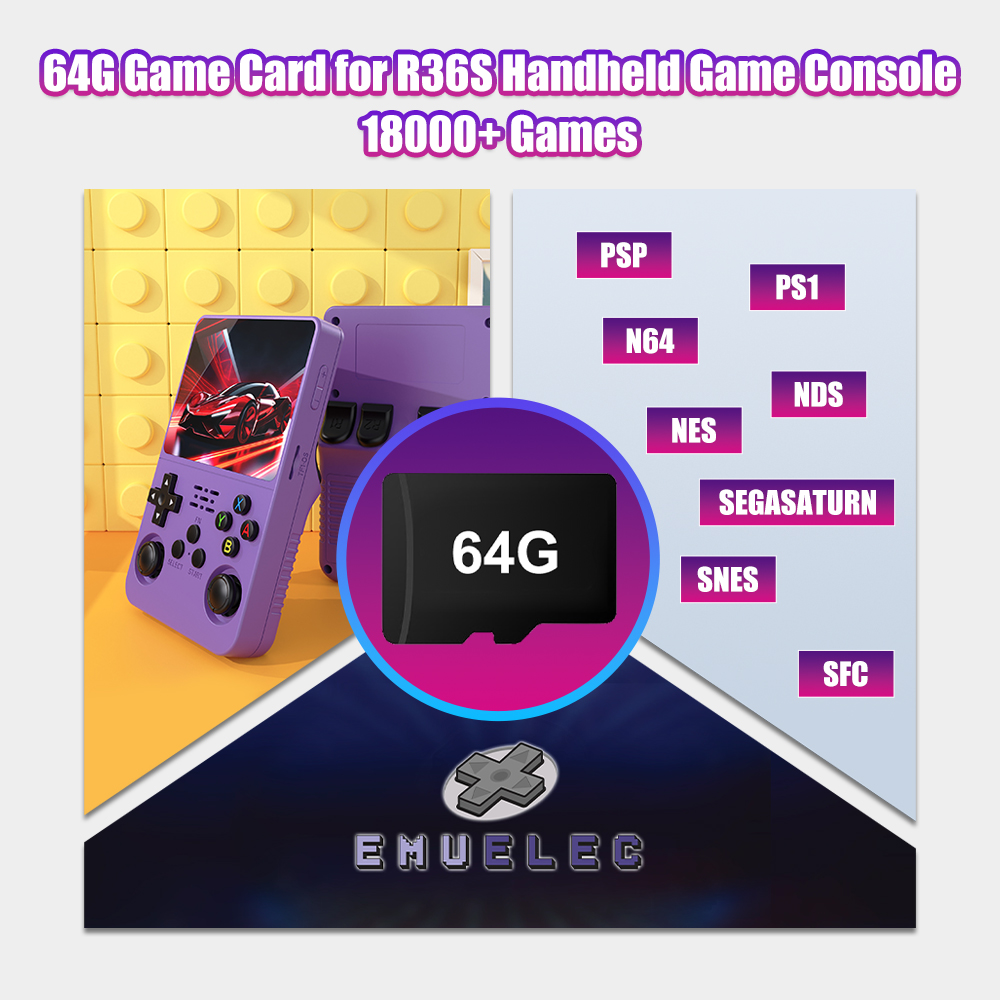 R36S 비디오 레트로 휴대용 게임 콘솔 EmuELEC - Retro Gaming Handheld Console 리뷰 및 가격