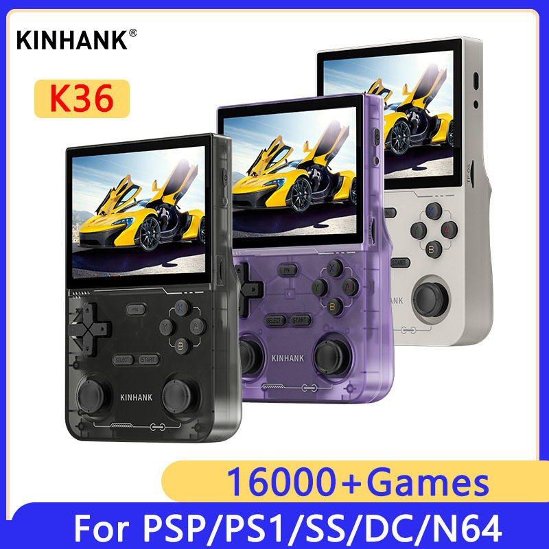 KINHANK K36 레트로 핸드 헬드 비디오 게임 콘 - Retro Gaming Handheld Console 리뷰 및 가격