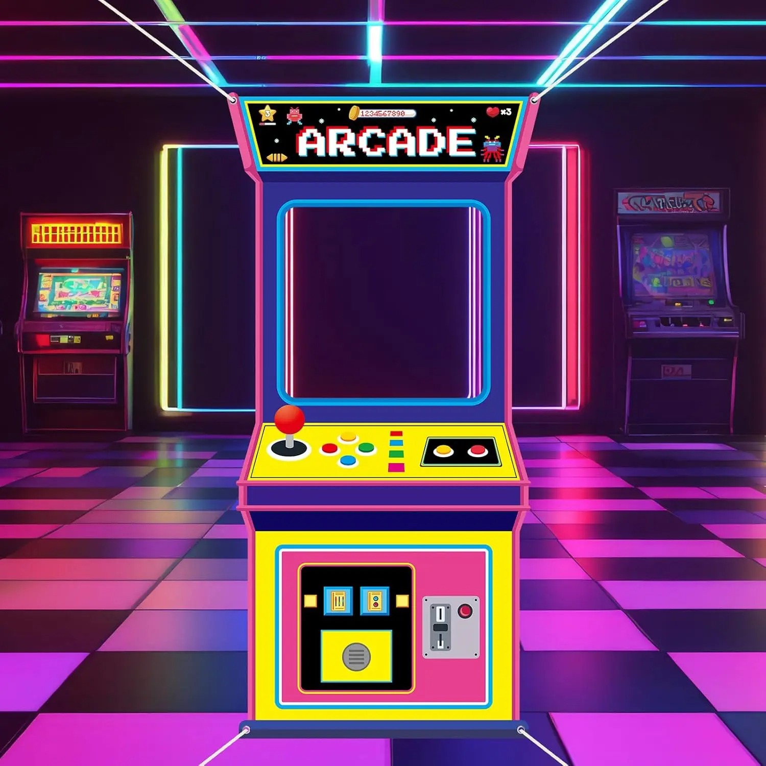 레트로 아케이드 게임기 포토 부스 배경, 80년대 90 - Retro Gaming Cabinet 리뷰 및 가격