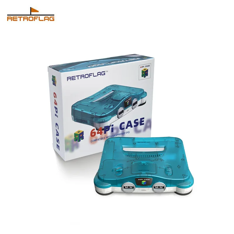 레트로플래그 64Pi 케이스 (라즈베리 파이 5용),  - Retro Gaming With Raspberry Pi 리뷰 및 가격